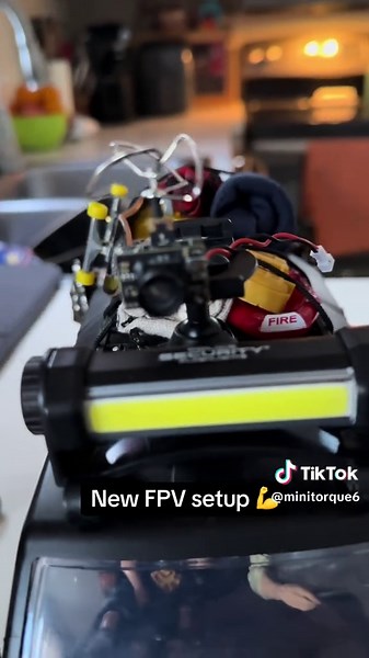 Testing out the new FPV gear, thanks miniwoop! #fpv #rc #fyp