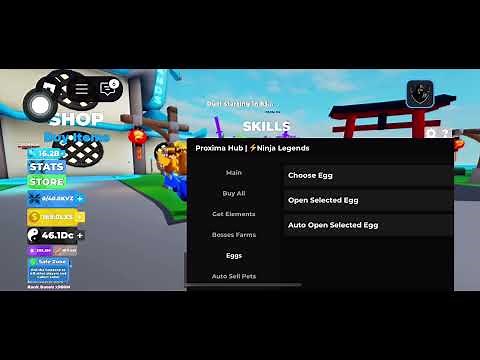 Ninja Legends | Proxima Hub Script