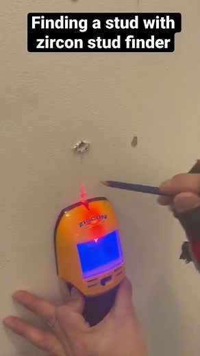 How to find a stud with zircon stud finder?