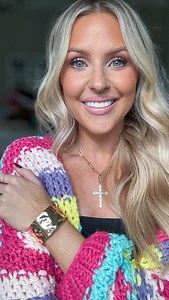 41K views · 202 reactions | The COLLECTION is live with @kcchicdesignsjewelry || Comment “Cross bundle” for the link! Use code NICOLE to save 40% off at checkout!!!!✝️✨ *the pile of clothes is a paid actor 﫶鸞 | Nicole Huntsman | Facebook