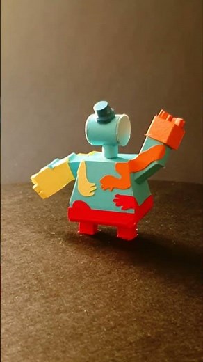 Doey the Doughman | Poppy Playtime 4 | Paper Craft Short. #papercraft #poppy4 #doughmaking