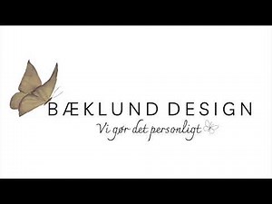 Gør gaven personlig med navn – Bæklund Design