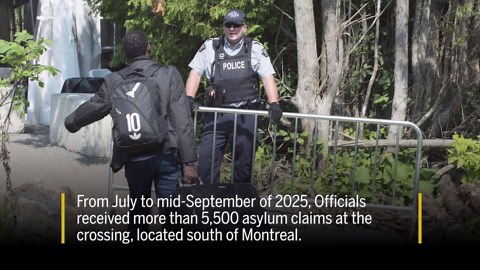 This is where most asylum seekers enter Canada