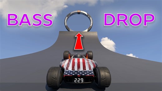 Race automation set in sync to music.