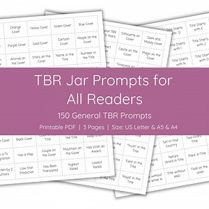 Printable TBR Jar Prompts: for All Types of Readers | 150 Reading Prompts (PDF File) - Etsy Australia