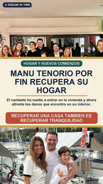 Manu Tenorio recupera su casa tras anos de incertidumbre