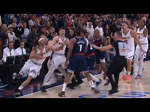 Aaron Gordon chases James Harden to fight after shove and refs call 6 techs 😳