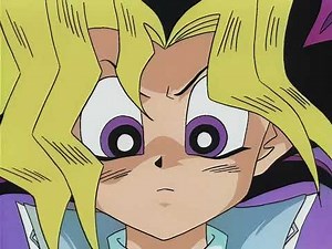 Yu Gi Oh! 1998 01 A Harsh Battle The Shadow Games! AI Upscale
