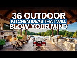 36 Outdoor Kitchen Ideas That Will Blow Your Mind! Covered Outdoor kitchen Ideas