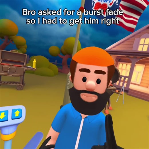 Haircut #vr #metaquest3 #shaveandstuff #metaquest #haircut | shave and stuff vr