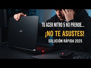 ⚠️ Your Acer Nitro 5 Won't Turn On… Don't Panic! Quick Fix 2025 💻🔥