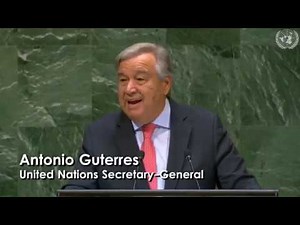 United Nations Secretary General endorses basic income