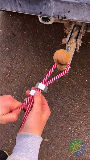 Fest gebunden, fester Halt — einfacher Knoten-Trick 🔩🪢
