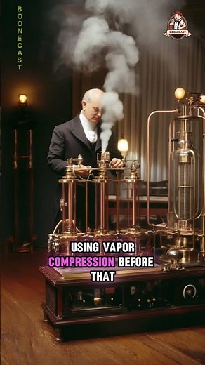 Did you know that the first practical refrigerator was invented in 1834 using vapor compression?