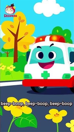 Ambulance Song | Vehicle song | Nursery rhymes | REDMON