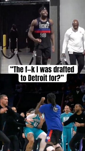 Isaiah Stewart explained why he left the bench (via ncarboni/IG, wcnctv/IG)