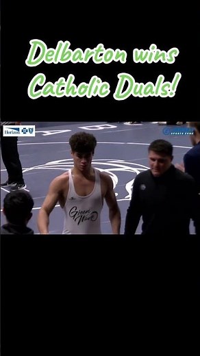 Delbarton wins Catholic Duals after a 41-26 win vs CBA in top 10 national showdown #njwrestling