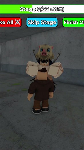 Roblox - RUN FROM DEMON SLAYERS P2 Chase JUMPSCARE