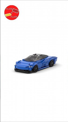 McLaren Speedtail Lego Speed Champions MOC by LucidMOCS