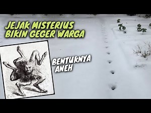 penemuan Jejak kaki iblis di Inggris. mahluk kecil dengan kaki api