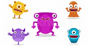 Cute Monster Animation Pack 2