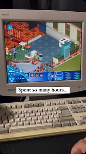 117K views · 12K reactions | Just for my Sim to set the kitchen on fire in five minutes. . . . . . . #sim #pc #gateway #nostalgia #nostalgic #memories #90skid #90s #games | Nostalgic 90s | Facebook