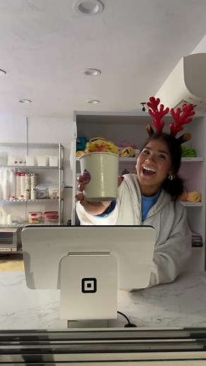 It’s that time of year come by a pint of ice cream to defrost over the holidays #foryoupage #icecream #fyp
