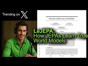 LeJEPA: How JEPAs Learn True World Models