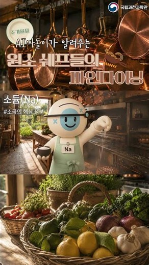 원소 셰프들의 파인다이닝 이야기 🍽️✨ | AI 싸돌이와 배우는 원소 주기율표