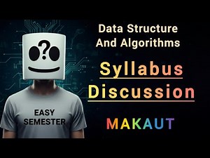 Data Structure and Algorithms in Hindi | Syllabus Discussion | Btech Semester Preparation #makaut