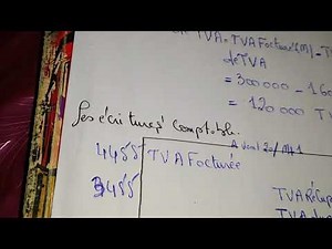 Déclaration de TVA/les écritures comptable
