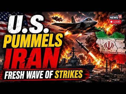 LIVE: New U.S. Airstrikes Hit Iran, Apache Helicopter Downed | Hormuz Explodes With strikes | N18G