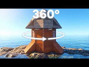 The 360° 2.0 - Solo - Bunker - 360° Peeks - Cozy - Cheap - Compact / Rust Base Design