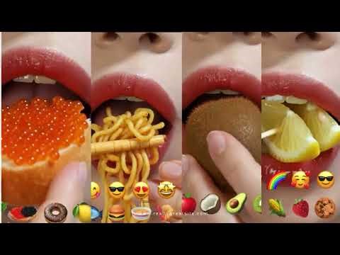 🔥 Most Satisfying ASMR Eating Sounds 🤤 | Super Crunchy ! #asmr #crunchynoises #eatingsounds #asmr