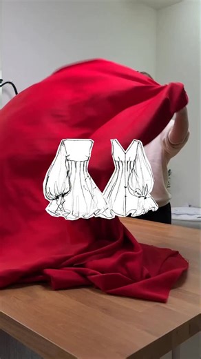 PDF Sewing Patterns on Instagram: "last-minute Christmas dress anyone? ☺️ What color should make a midi version in?? 🤔🤔 . sewing pattern used: Vivienne dress . #sewing #sewingproject #christmasdress"