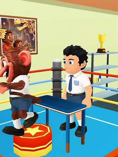 MONKEY SCHOOL SIMULATOR Monkey Student School Prank #gametime