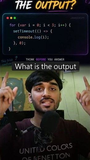 Can You Predict This JavaScript Output? 😈 #shorts #interview #coding #javascript