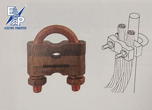 [Hot Item] Sistema de conexión a tierra abrazaderas de cable de alambre de bronce