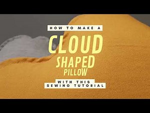 Sewing a Cloud Pillow – Easy Baby Pattern Tutorial