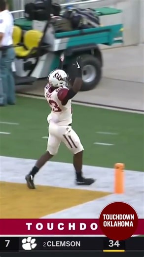 Longest TD Rush in OU History: Abdul Adams 99 Yard TD vs Baylor 2017 #boomersooner #cfb #oudna