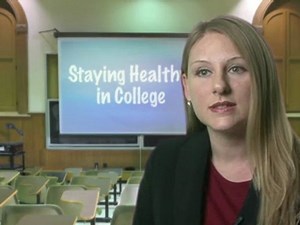 What can I do to ensure a good night's sleep in college?