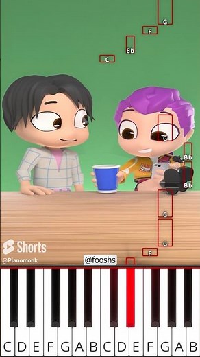 What the? Kpop Demon Hunters (@fooshs) - Octave Piano Tutorial