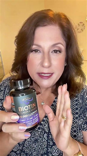 Stop losing hair after 50 with this #haircare #supplements #biotin