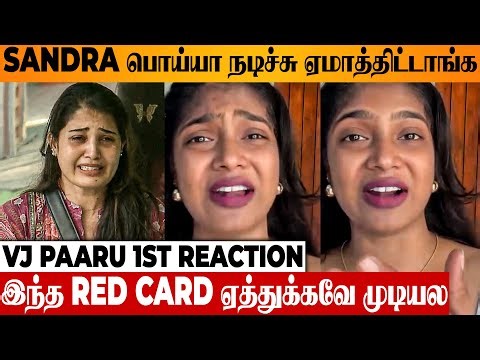 SANDRA DRAMA 😡 VJ Parvathy 1st Reaction After Red Card Issue | Kamrudin | Car Task | Bigg Boss 9