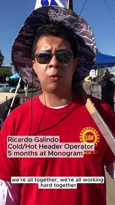 4.1K views · 75 reactions | Members of UAW 509 at Monogram Aerospace Fasteners are on the picket lines, speaking out about why they're on strike and how they're building the power to win - together. UAW Region 6 #StandUpUAW | UAW International Union | Facebook