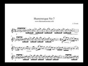Humoresque No7 Dvorak