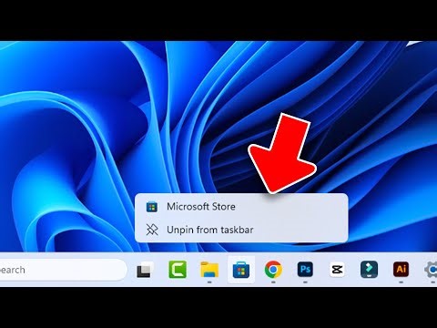 How to Unpin Apps from Taskbar in Windows 11