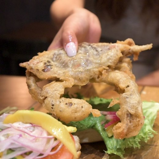 This sandwich has a whole crab in it! 🦀 | Insider Food