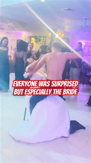 Hilarious Groom’s stripper dance surprise at wedding