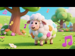 Baa Baa Fun Color Sheep Song 🐑🌈 | Colors & Counting for Kids | Nursery Rhymes
